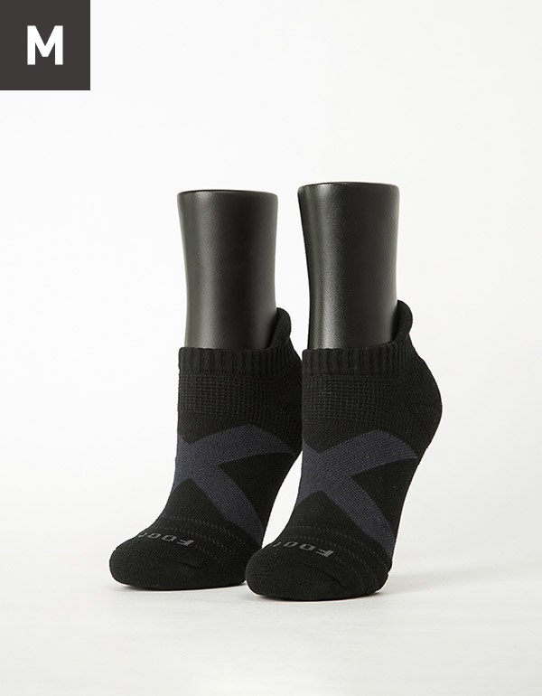 X型減壓經典護足船短襪