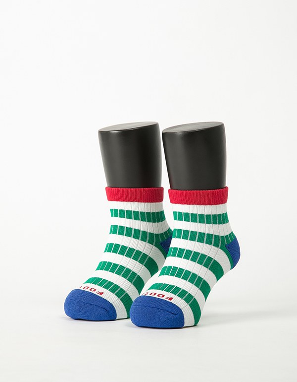 特-綜合條紋兒童薄襪